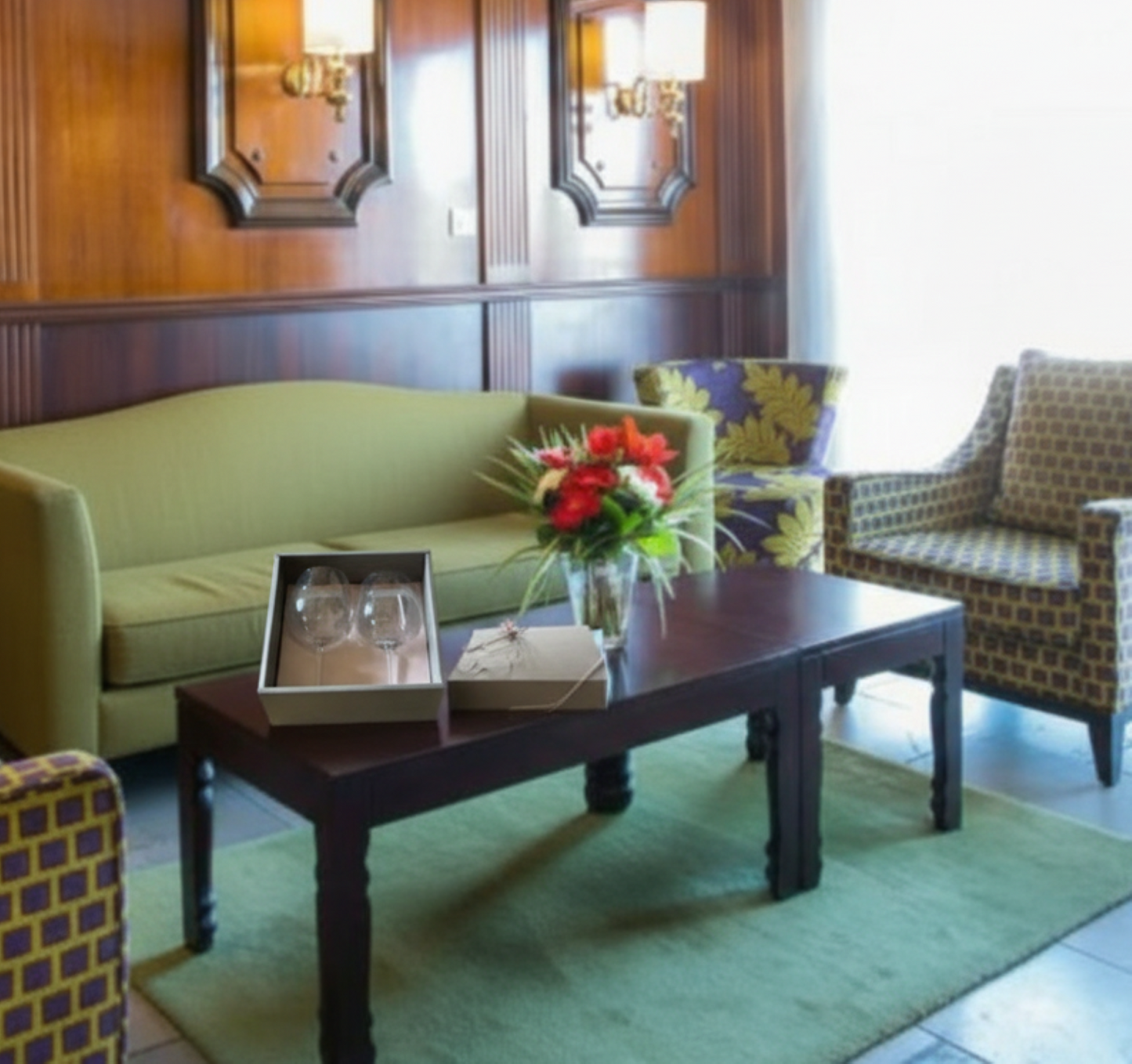 エクセレンス ワイングラスペアセット ギフトBOX入り