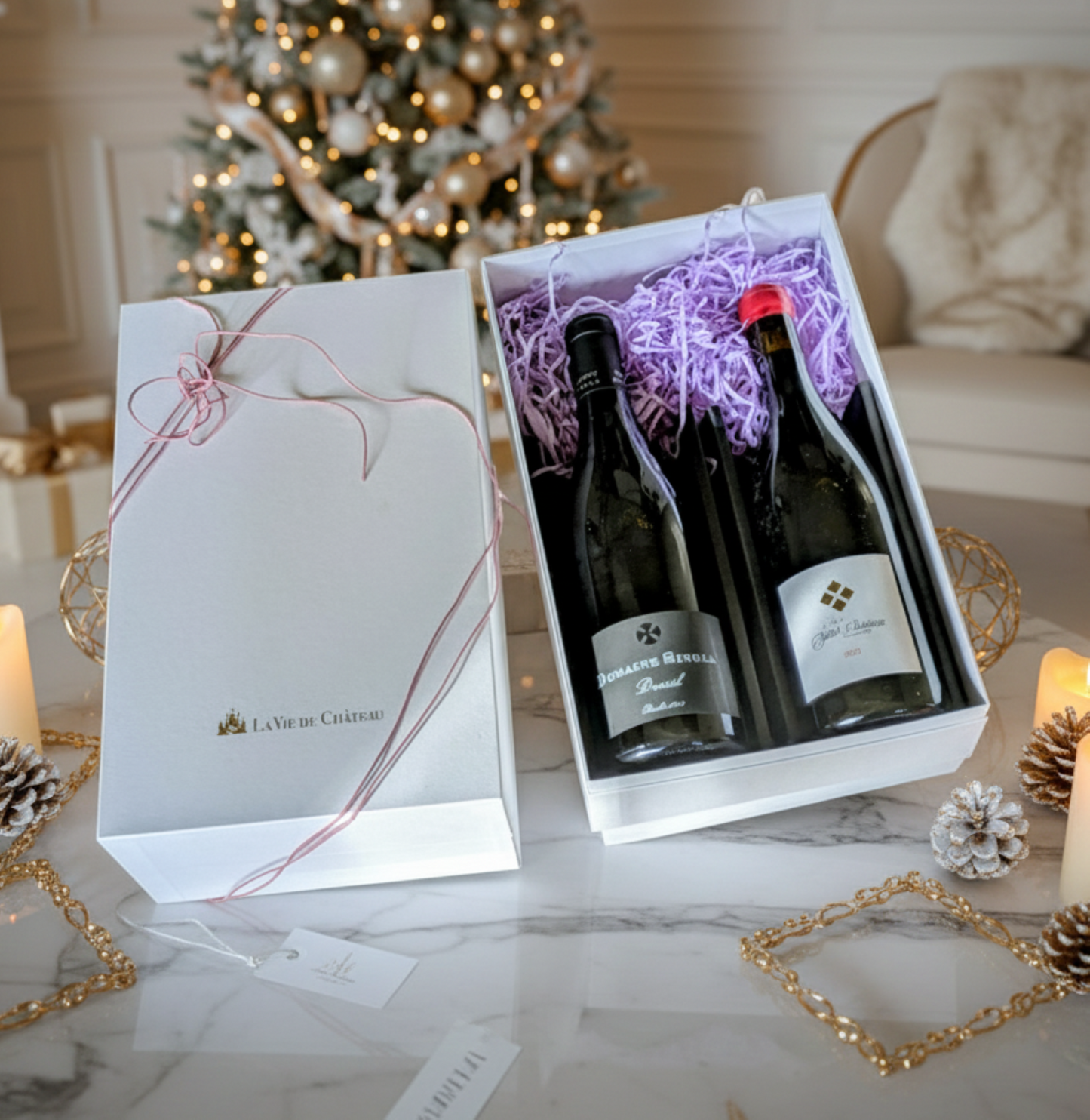 【3周年記念・白金BOX入】南仏最高峰の深い抱擁を贈るペアギフト | ブレッソル & クロス・セイント・アントワーヌ2本セット | 熟成の極みと圧倒的な凝縮感