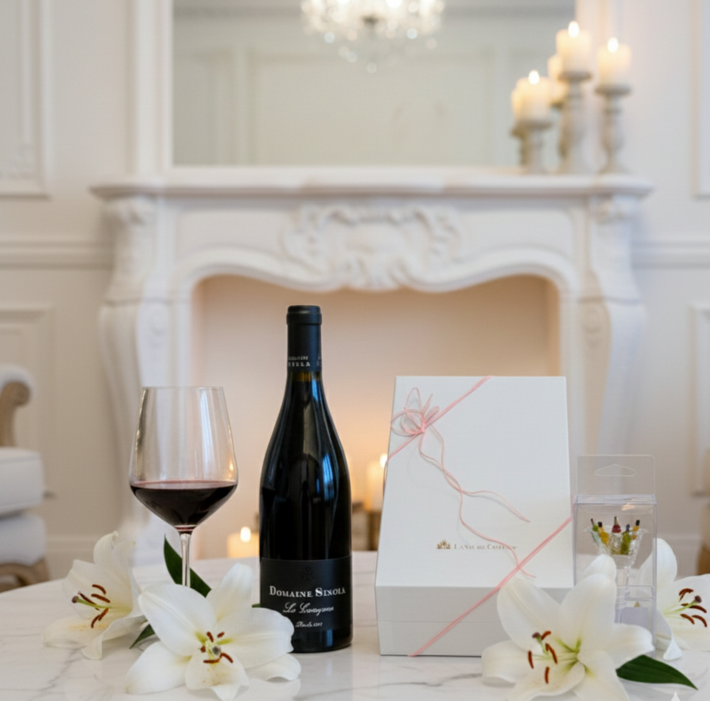 ギフトBOXとプレゼント付き_赤ワイン_ラカリニャン