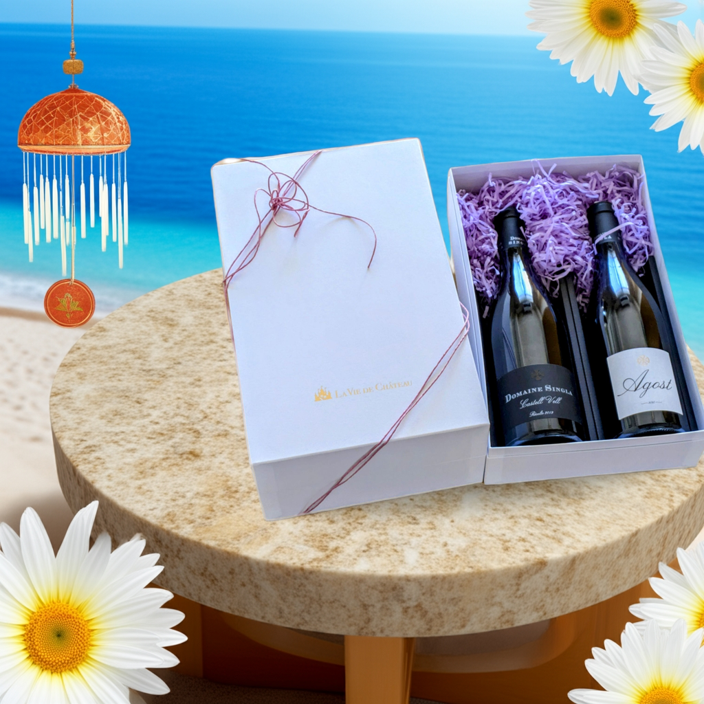 オーゴスト&カスティールベル(赤と白) ギフトBOX無料進呈商品-一時品切れー2026年2月入荷