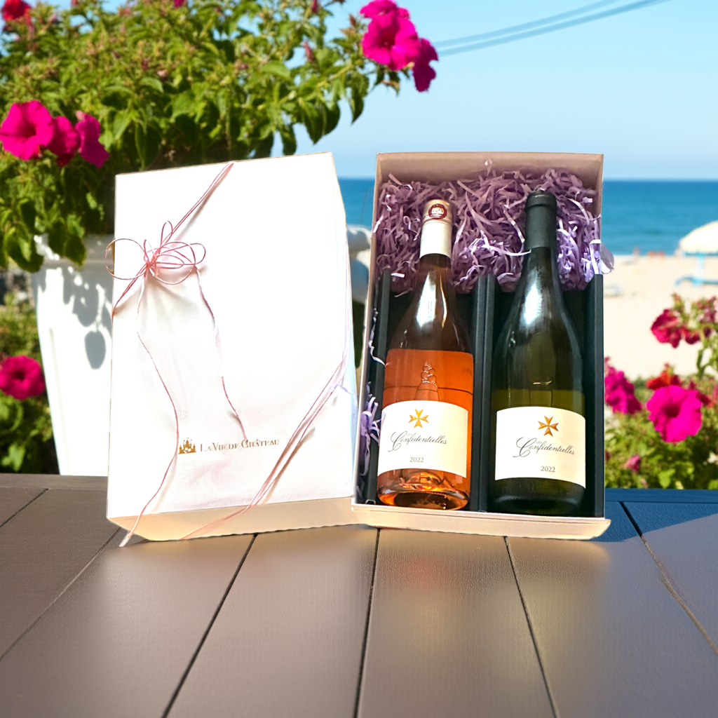 Coffret Confidentiel (blanc & rose)