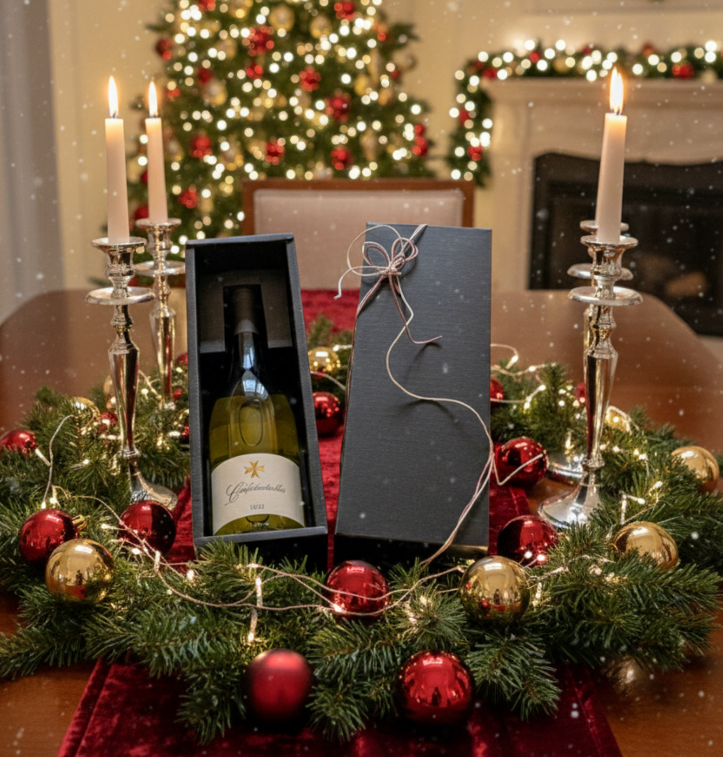Confidentiel Blanc (vin blanc) en coffret cadeau