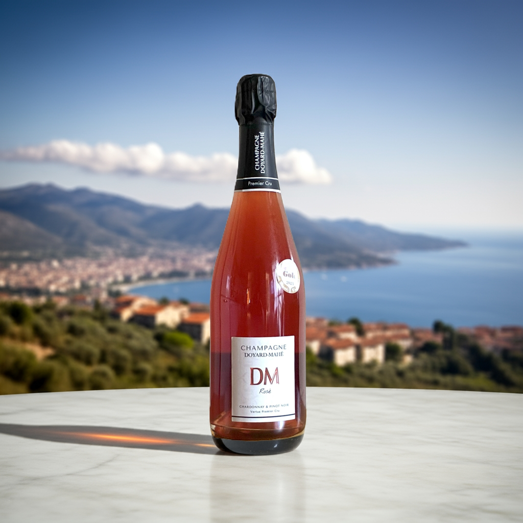 Coffret champagne grand cru et rose