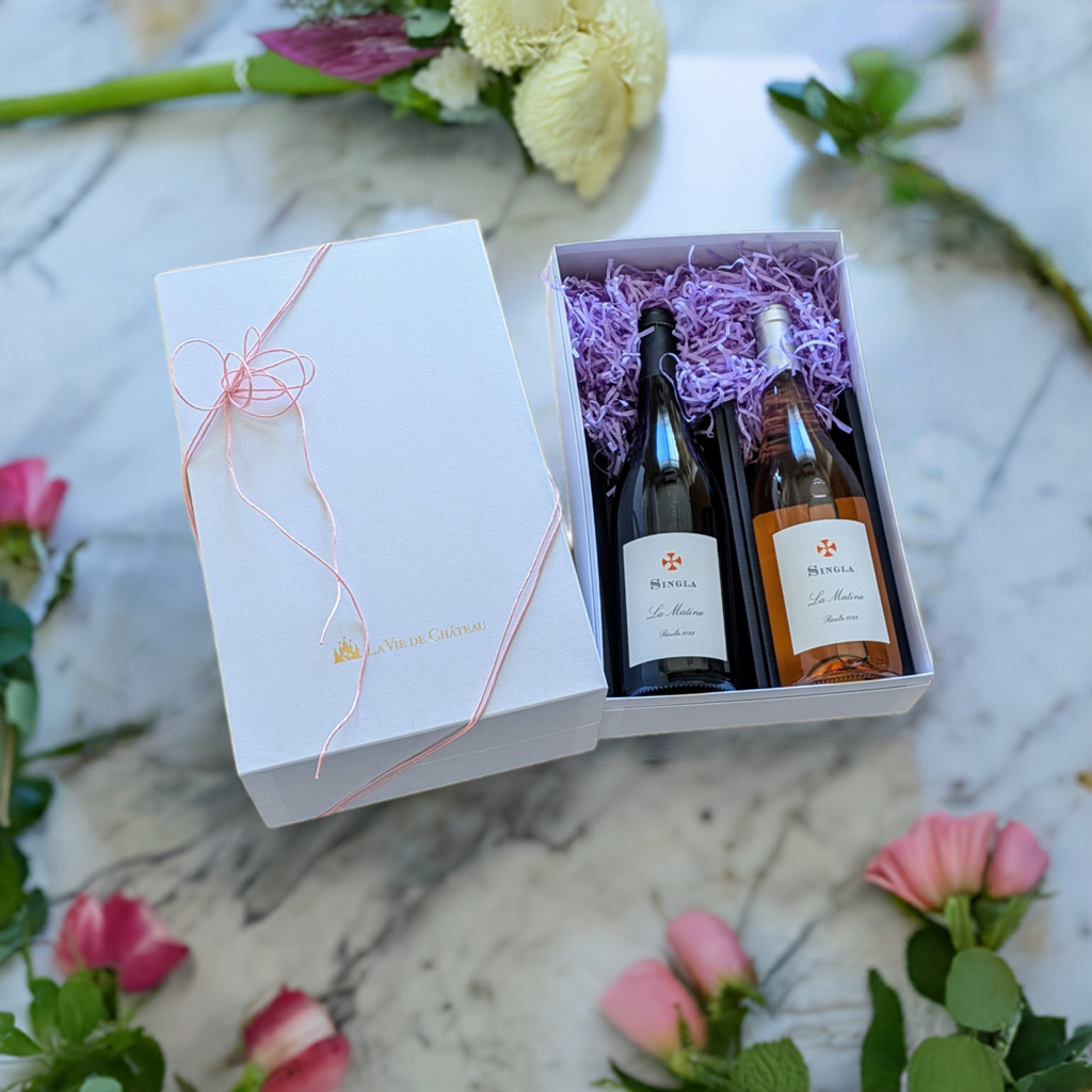 Coffret cadeau Double Ramatan (Blanc et Rose)