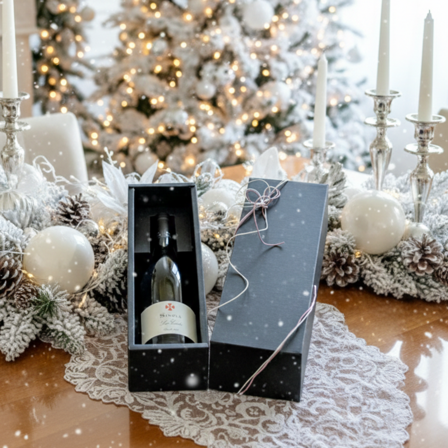 La Coste (vin blanc) en coffret cadeau