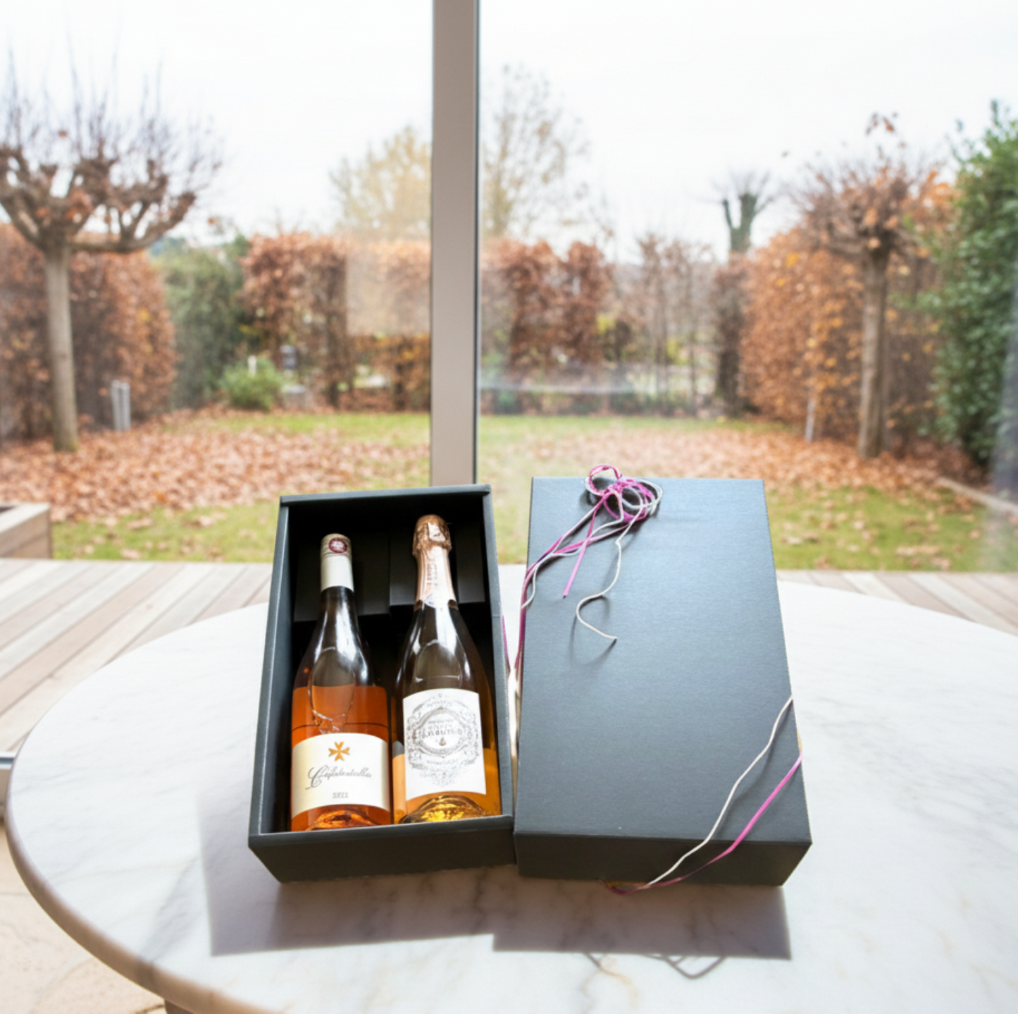 ルーション&ボルドーロゼワインギフトBOX入り