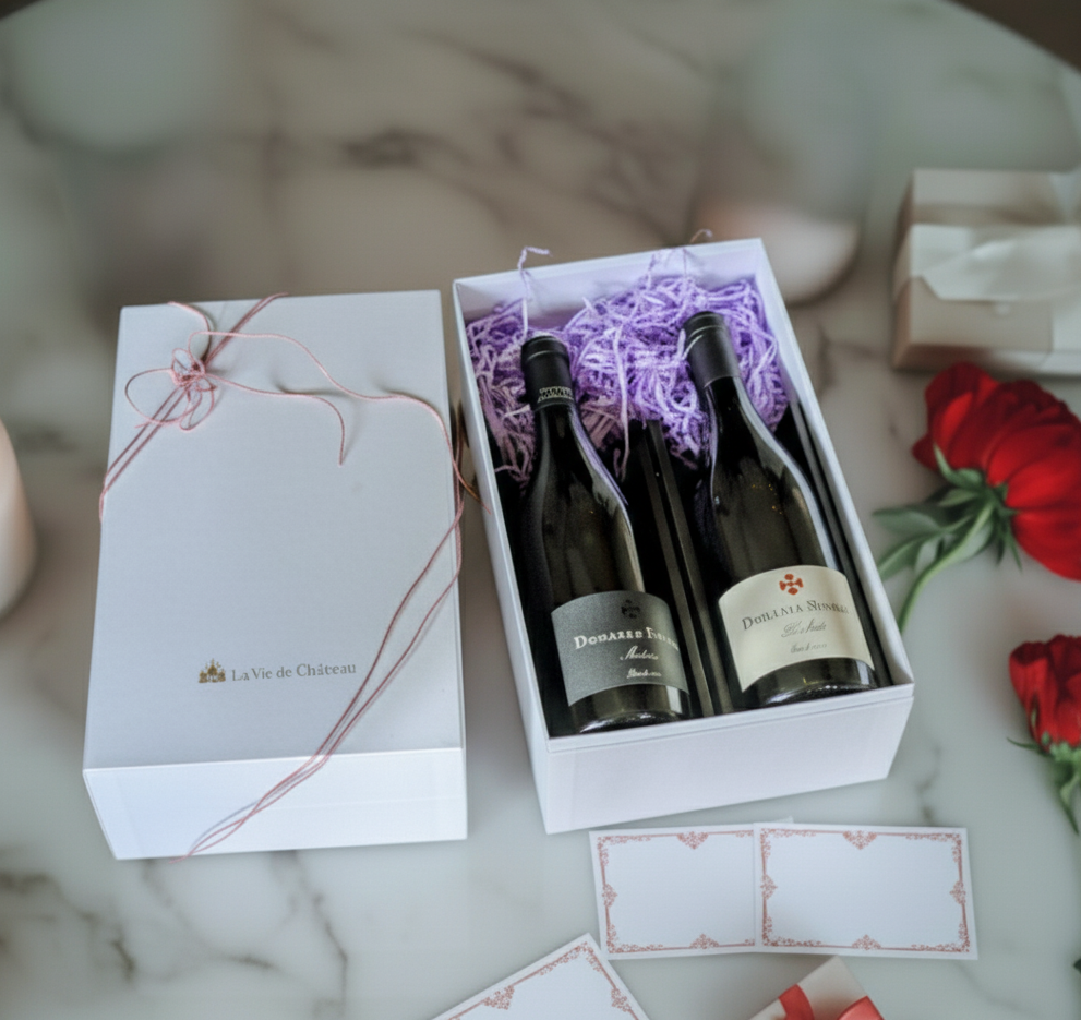 Coffret cadeau de 2 bouteilles de vin rouge du Roussillon (Mataro &) Temporairement en rupture de stock