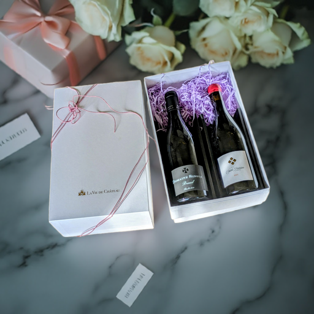 Coffret cadeau de 2 bouteilles de vin du Roussillon (Croix Saint-Antoine &)