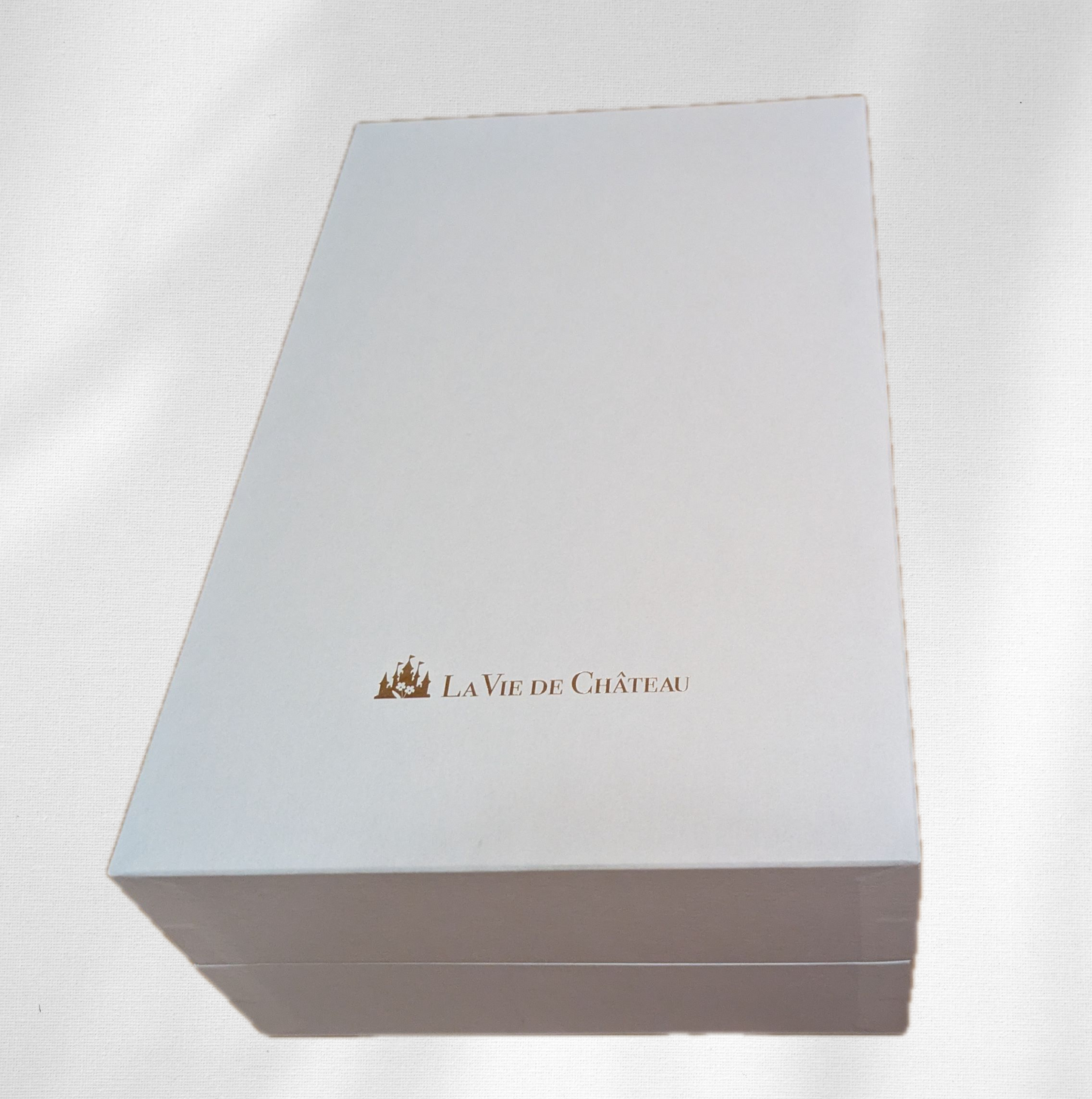 シャトーギフトBOX (リッチホワイト*ゴールドお城マーク入り)
