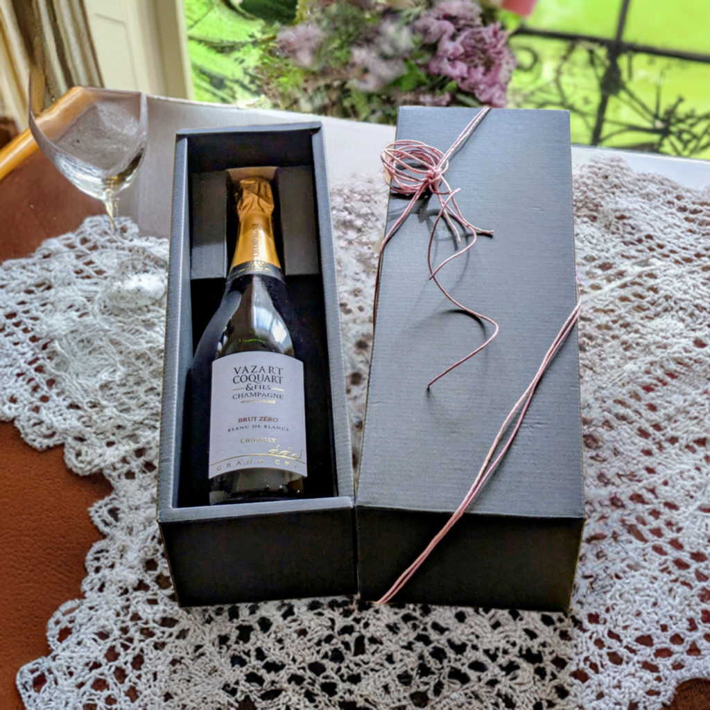 Champagne : Vasar Coquard avec coffret cadeau