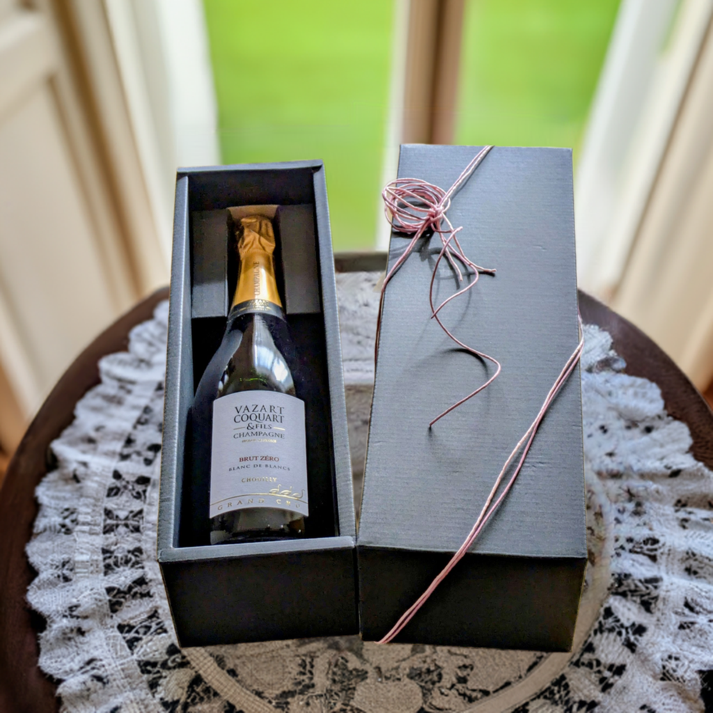 結婚祝い・誕生日・特別な日の シャンパンギフト グランクリュ 豪華BOX付 仏名門の気品