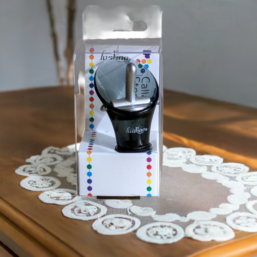 Coffret cadeau contenant 2 bouchons et becs verseurs