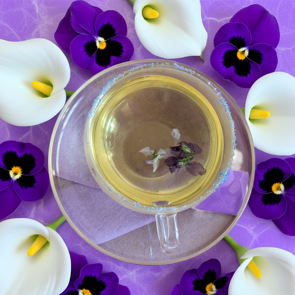 Château Sucre (Sucre de couleur violette)