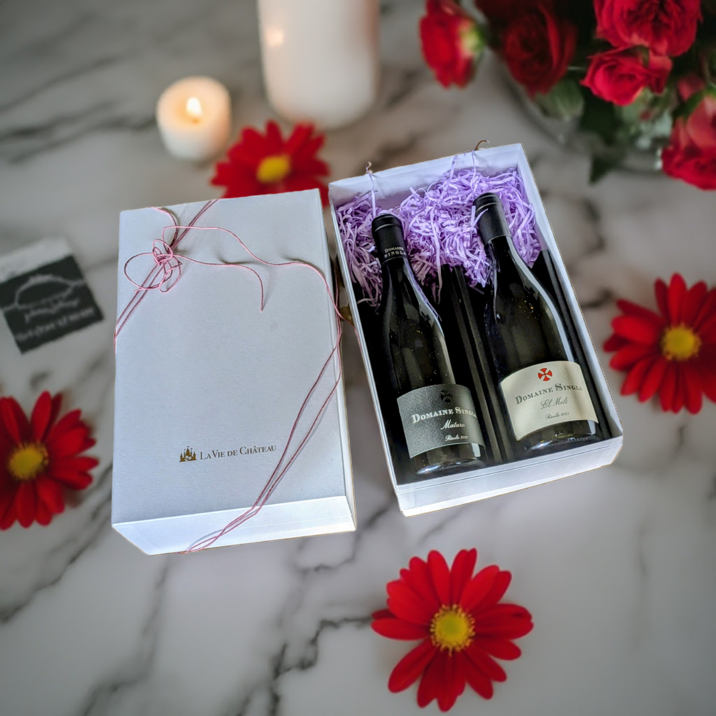 Coffret cadeau de 2 bouteilles de vin rouge du Roussillon (Mataro &) Temporairement en rupture de stock