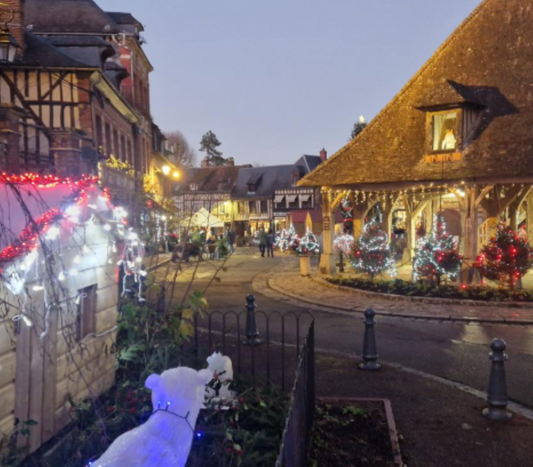 12月19日のブログ～フランス人がクリスマスにに過ごしたい場所～ノルマンディーのリヨン・ラ・フォレ