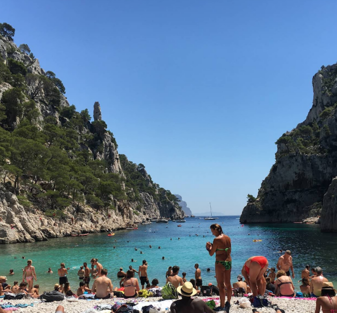 1月20日のブログ～フランス～南仏の隠れ家リゾート～カランク ダン ヴォー ビーチla Calanque d’En-Vau
