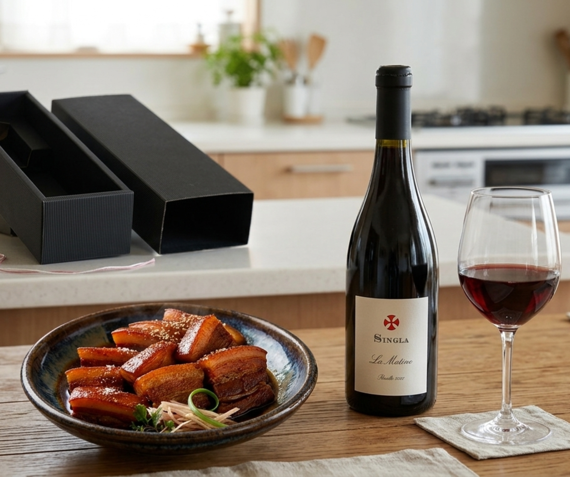 4月18日のブログ：「家庭料理をリストランテのひと皿へ。ラフティに合わせたい、4,000円台の贅沢な『熟成ルシヨン』」