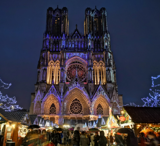 12月23日のブログ～フランス人がクリスマスにに過ごしたい場所～シャンパーニュ・アルデンヌ地方ランスのクリスマス