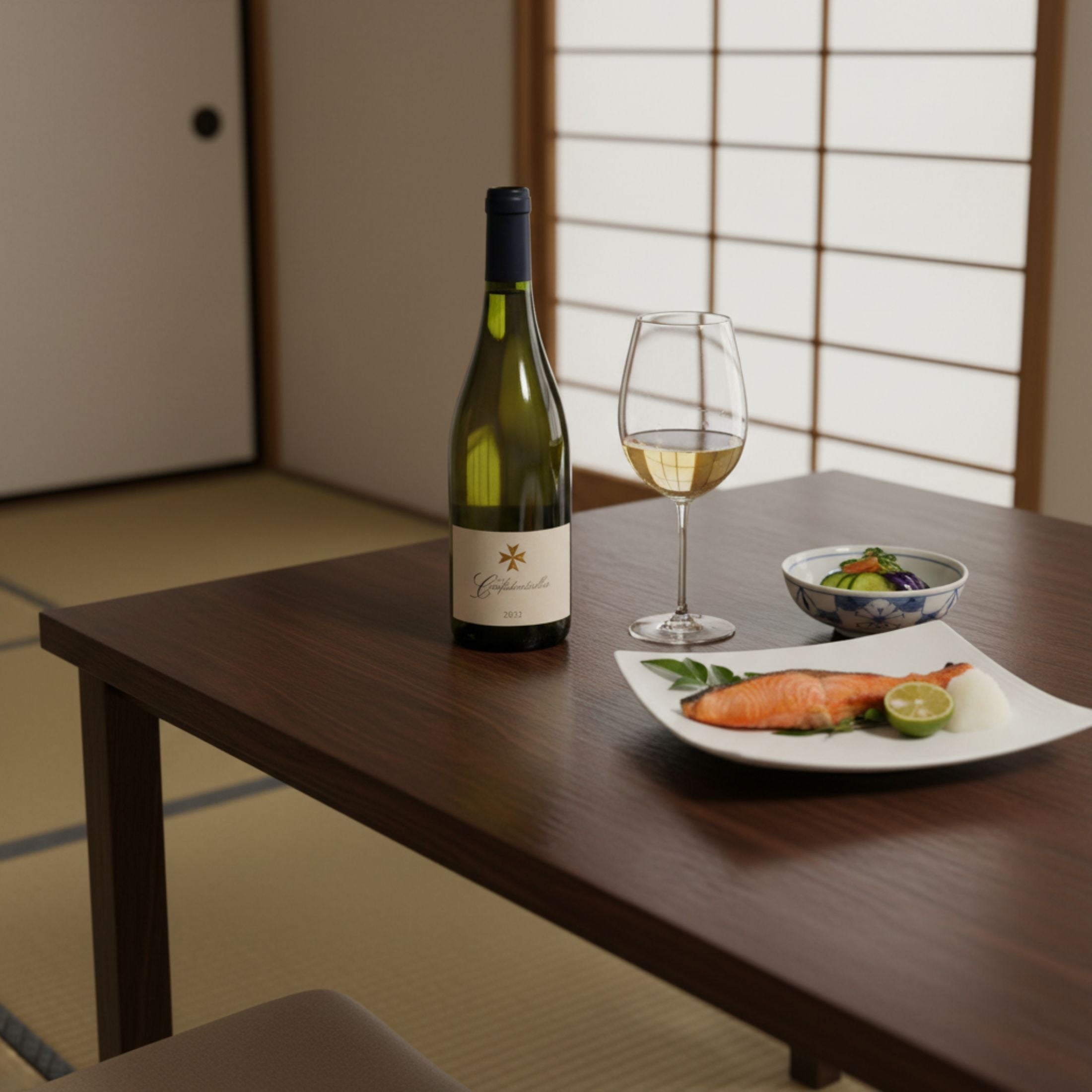 ８.8.blog コンフィデンティエルブランと鮭の塩焼きのマリアージュ｜南フランス白ワインと和食レシピ