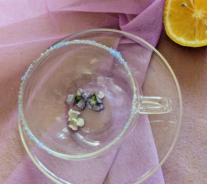 Château Crystal Fleur (Violet Mix) - Liquor-Soaked Sugared Violets