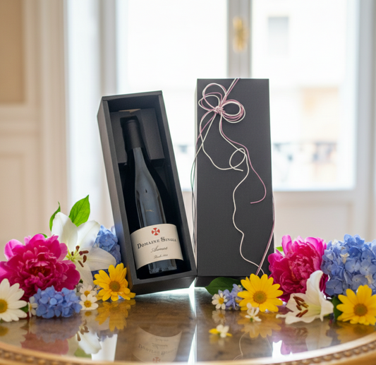 【ブラックギフトBOX入】赤ワイン ｜アセンシオ 2022 ｜オーガニック ｜ 洗練された味わいの贈り物｜お祝い｜ ギフト｜プレゼント｜750ML