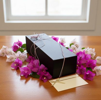 Confidentiel (Rose) dans une boîte cadeau