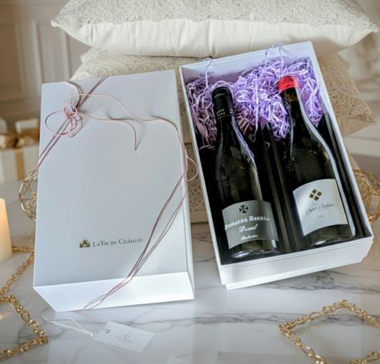 Coffret cadeau de 2 bouteilles de vin du Roussillon (Croix Saint-Antoine &amp;)