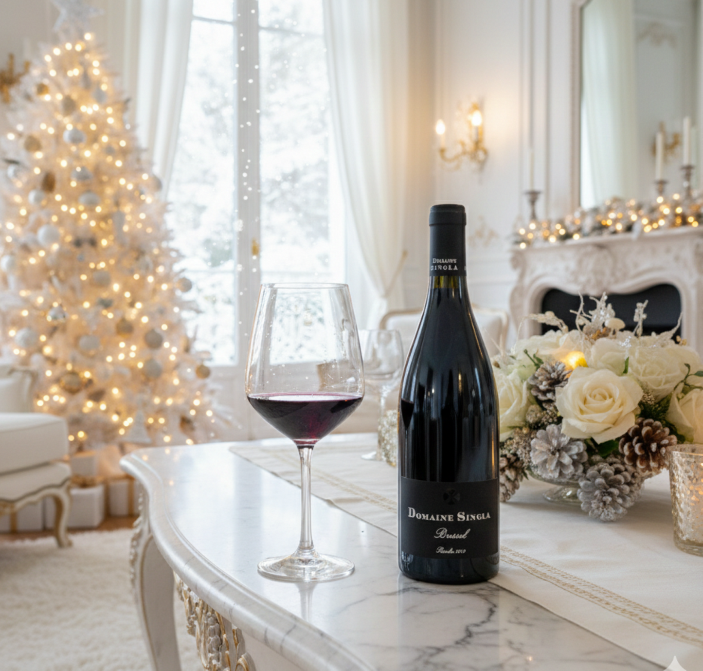 高級赤ワイン＿ブレッソル＆クロスセイントアントワーヌ_おしゃれギフトBOXプレゼント