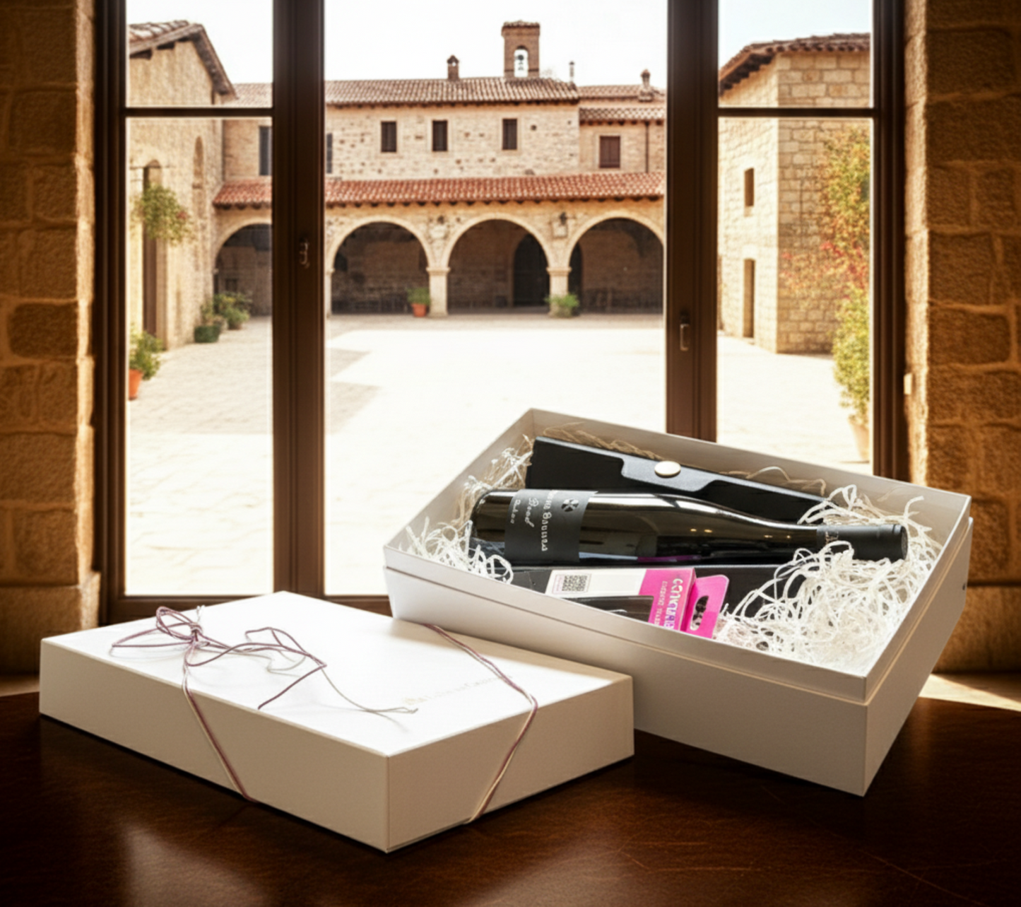 Cadeau de Bresol (vin rouge corsé) et couteau sommelier