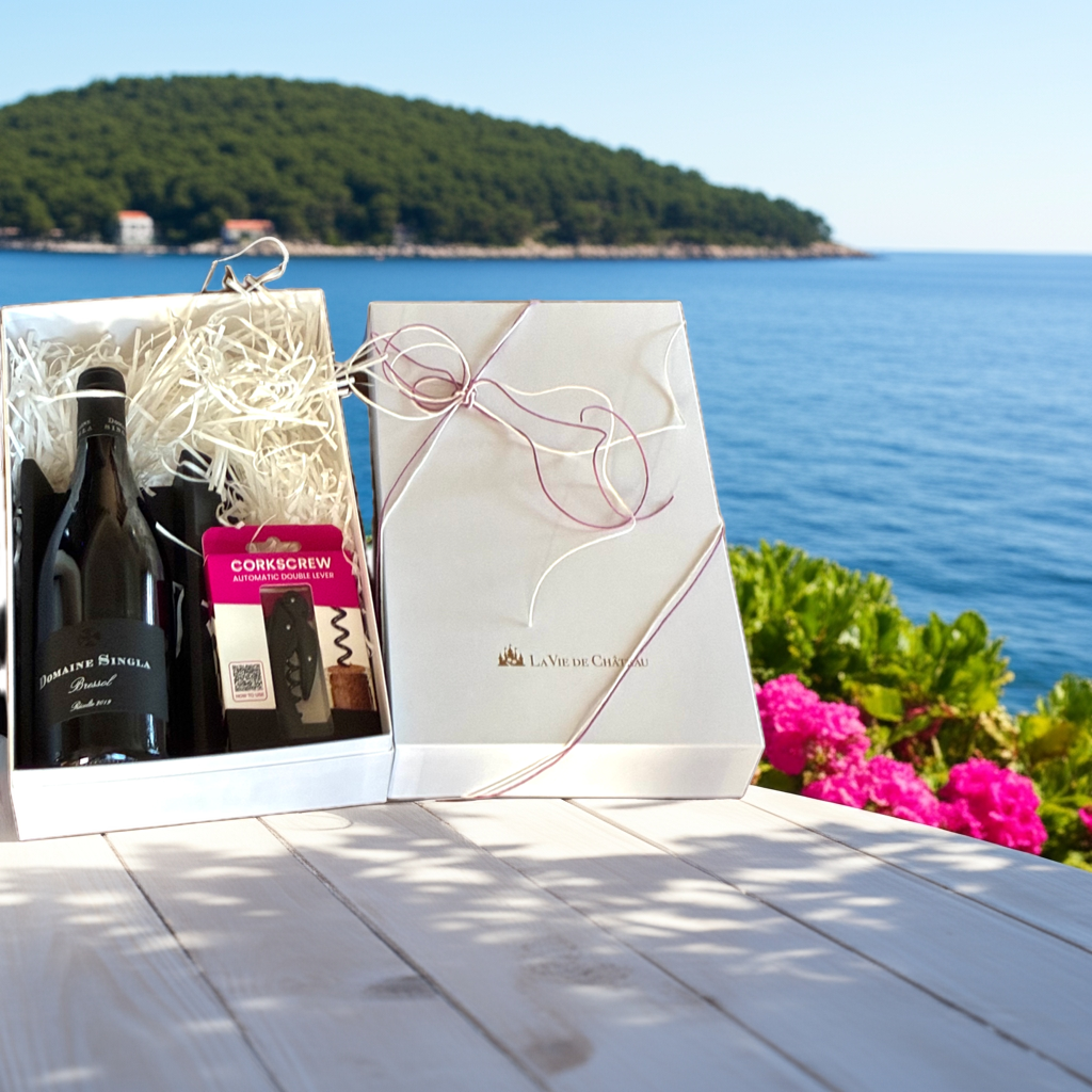 Cadeau de Bresol (vin rouge corsé) et couteau sommelier