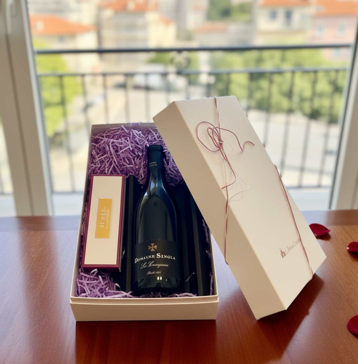 昇進祝い 退職祝い 赤ワイン カリニャン 豪華BOX