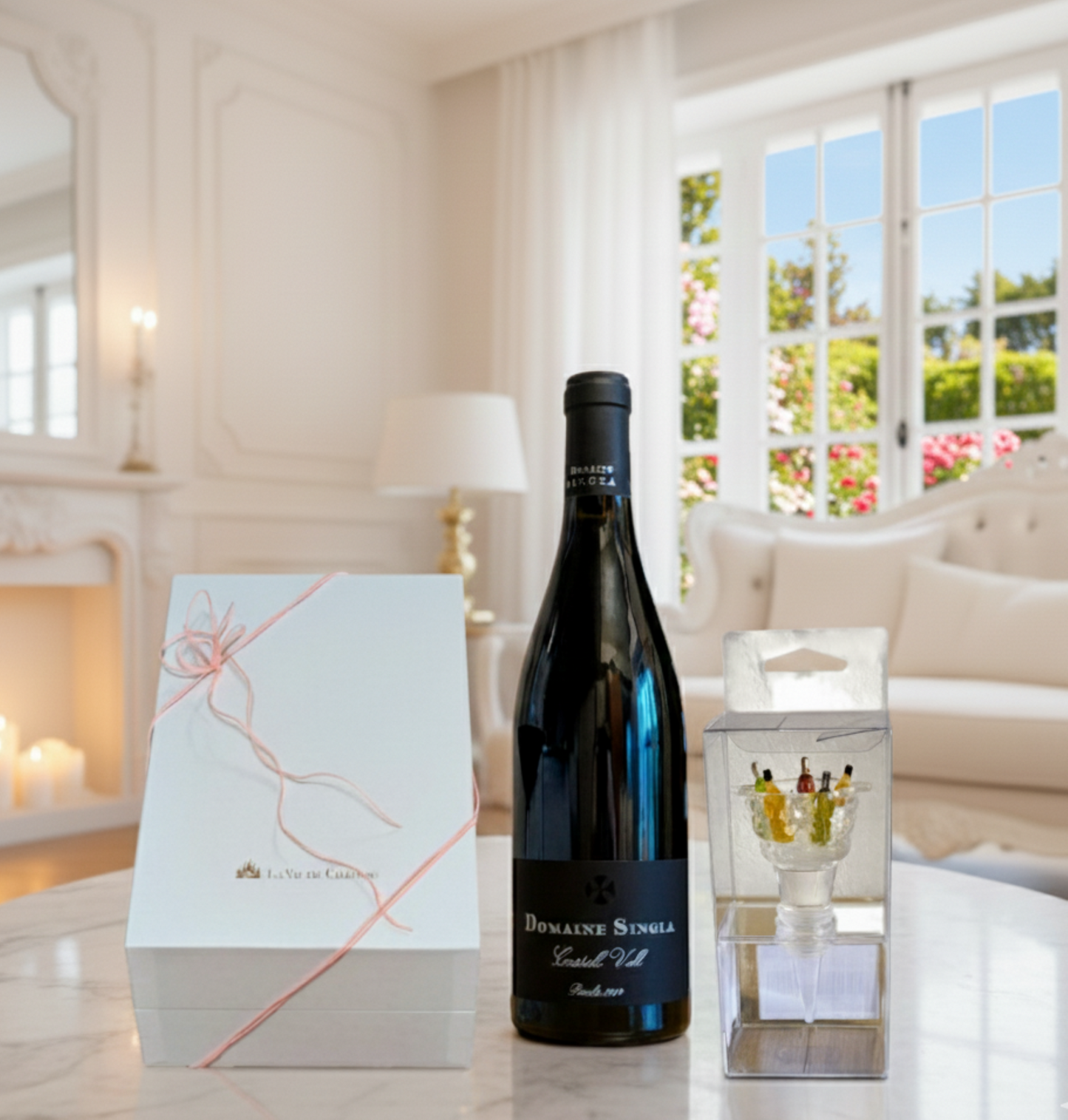 ギフトBOXとプレゼント付き＿赤ワイン_カスティールベル