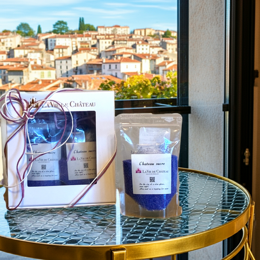 Château Sucre (Sucre de couleur violette)