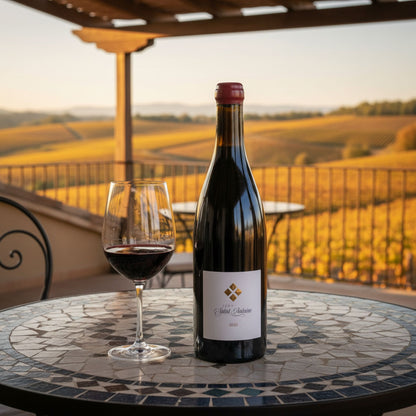 Coffret cadeau de 2 bouteilles de vin du Roussillon (Croix Saint-Antoine &amp;)