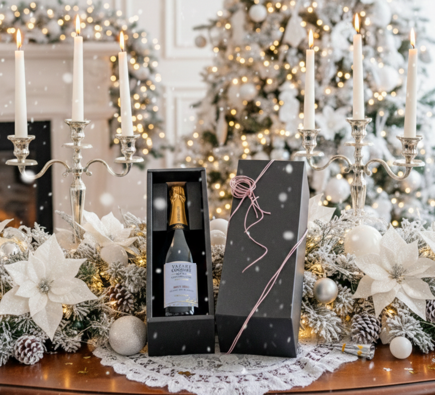 Champagne : Vasar Coquard avec coffret cadeau
