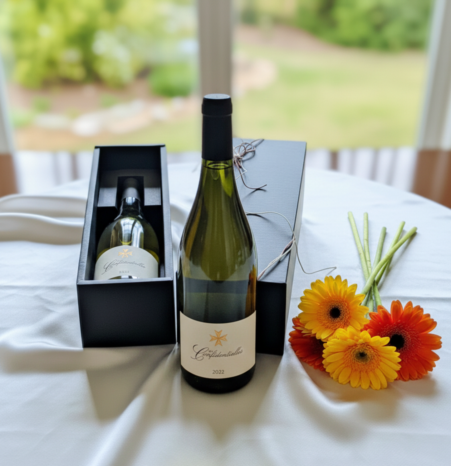 やや辛口白ワイン_ギフトBOX付き＿コンフィデンティエルブラン