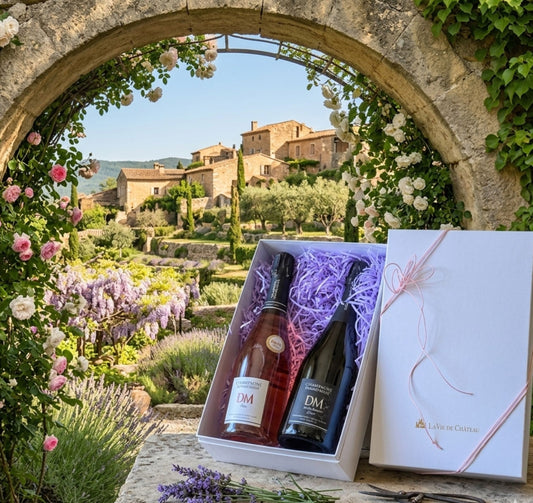 母の日に・お祝い ギフト シャンパン 白・ロゼ 豪華BOX付 ドヤール マエ 2本