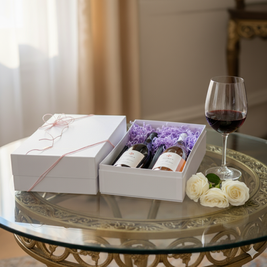 Coffret cadeau Double Ramatan (Blanc et Rose)