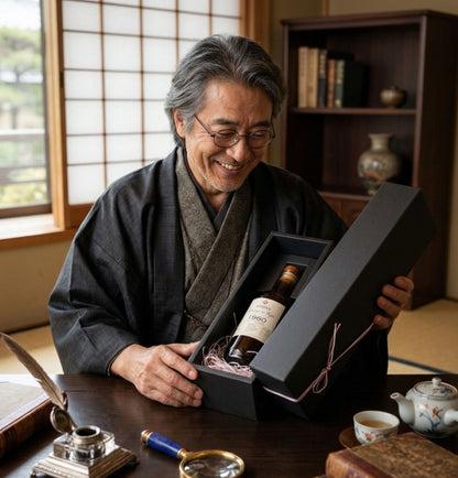 男性への特別なギフト｜1960年ヴィンテージ 65年熟成の希少古酒 リヴザルト・アンブレ 豪華BOX付き