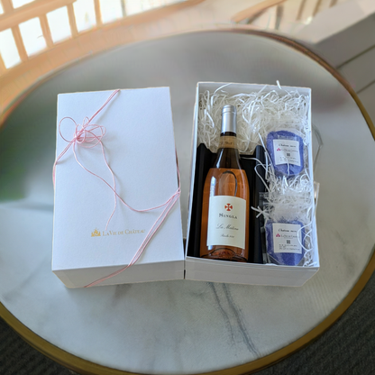 "Snow Style Lune" Gift Set (Enjoying wine in a cocktail style)