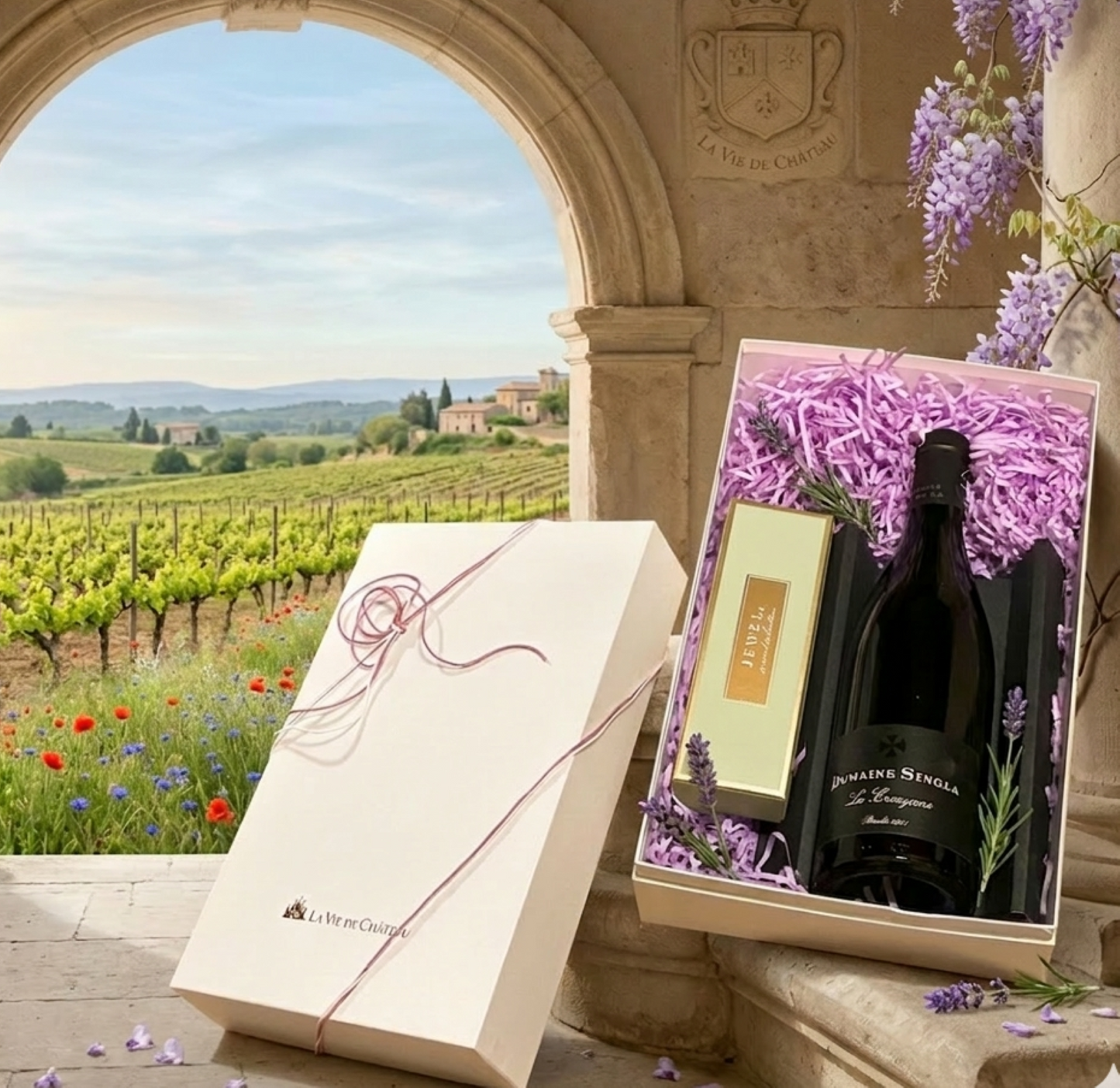 昇進祝い 退職祝い 赤ワイン カリニャン 豪華BOX