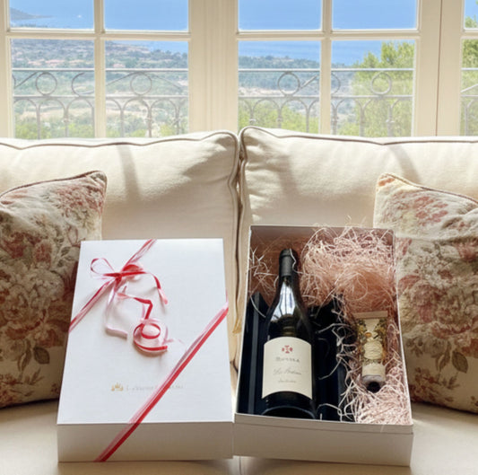 【母の日】南仏ワイン＆プロヴァンスハンドクリーム ギフトセット BOX付き｜ラ・マティン ルシヨン