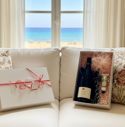 【母の日】南仏白ワイン＆プロヴァンスハンドクリーム ギフトセット BOX付き｜ラコストゥ