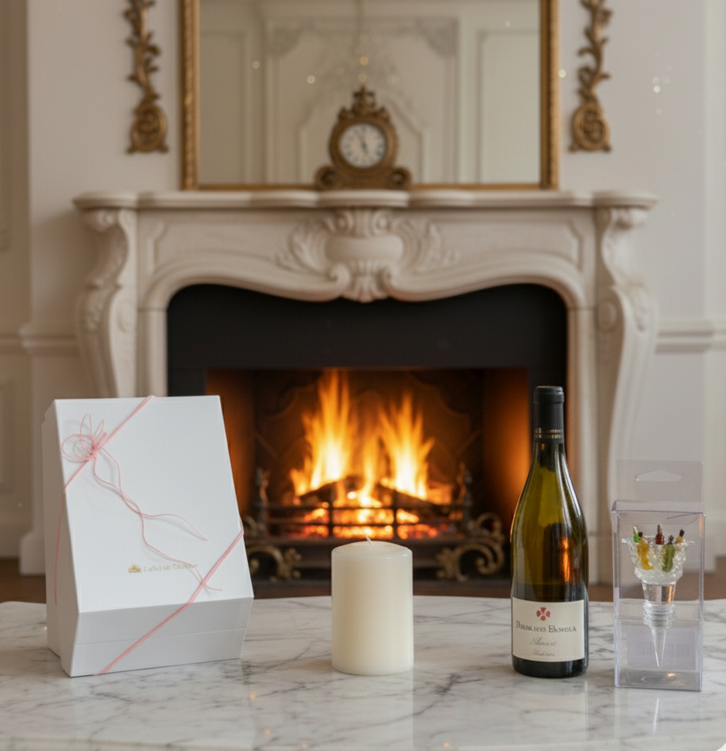 ギフトBOXとプレゼント付き＿辛口白ワイン_ラコスト