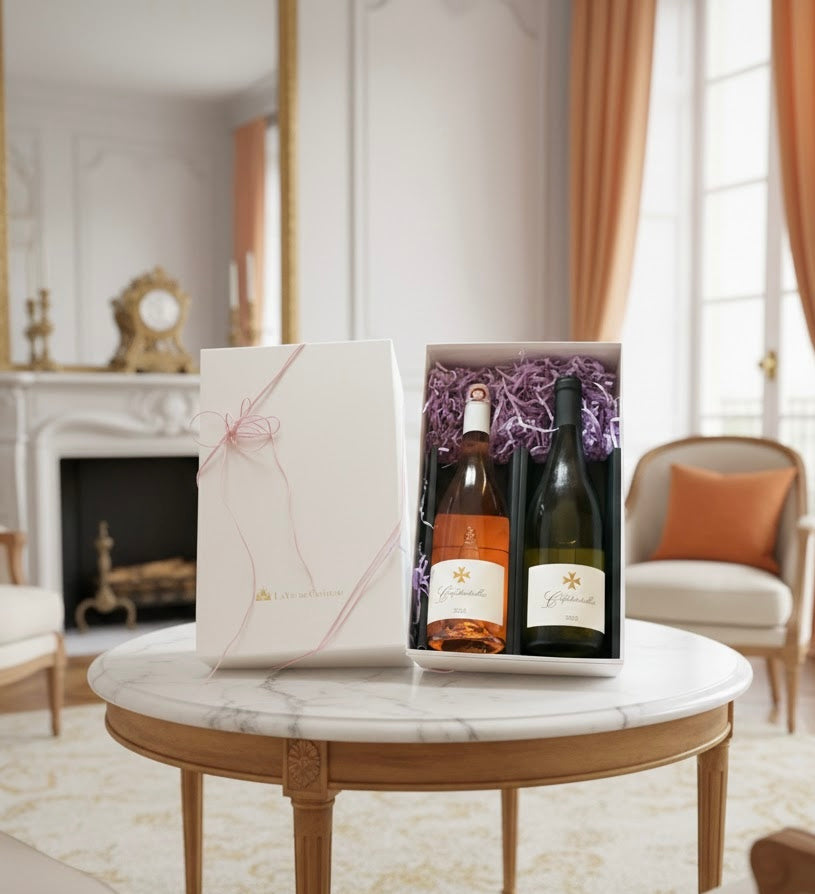 Coffret Confidentiel (blanc &amp; rose)