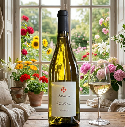 2026年2月正規日本初上陸｜ドメーヌ・シングラ ｜白ワイン｜ソフトドライ｜ ラ・マティン ブラン 2023｜凛とした辛口｜まろやかさ｜【日本初上陸】｜ 750ML