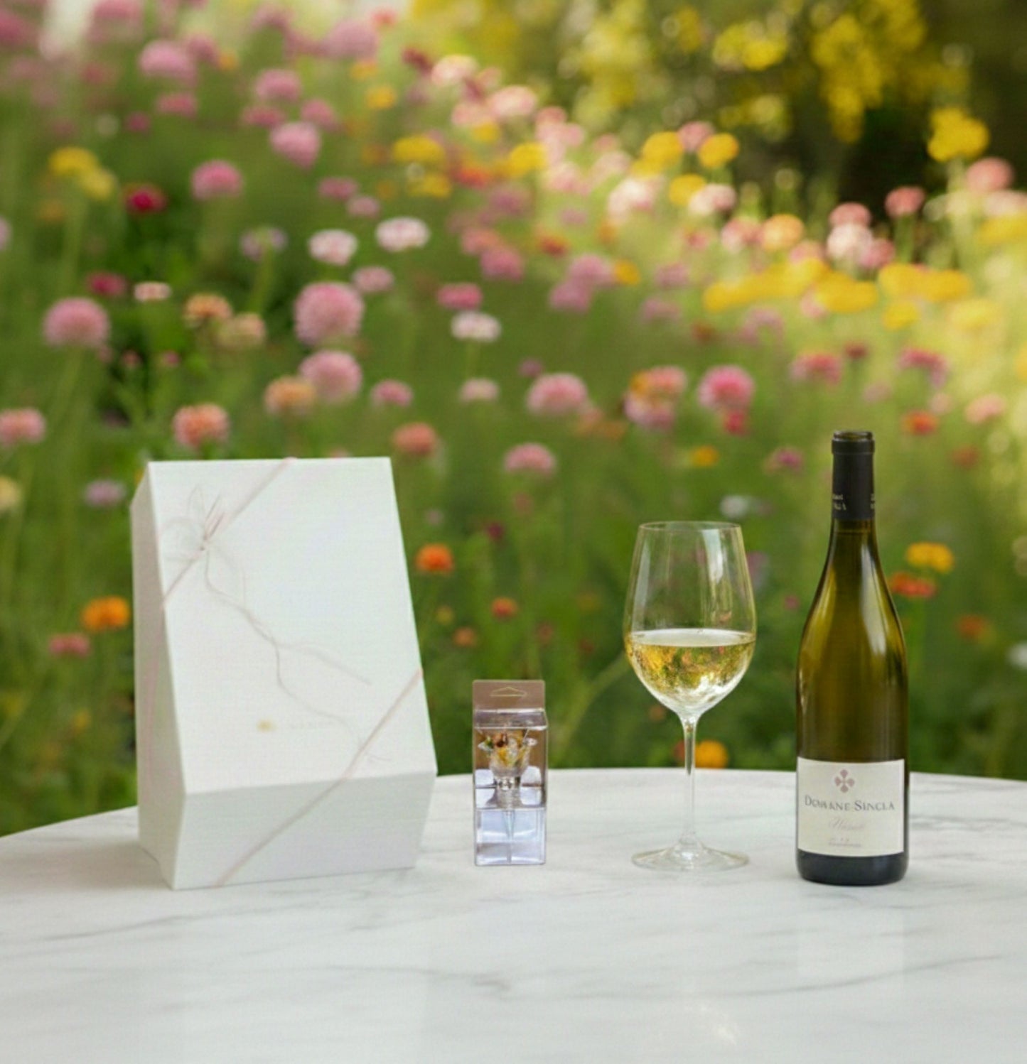 白ワイン ギフト ラコストゥ｜ボトルストッパー付き｜豪華BOX無料｜ルーション