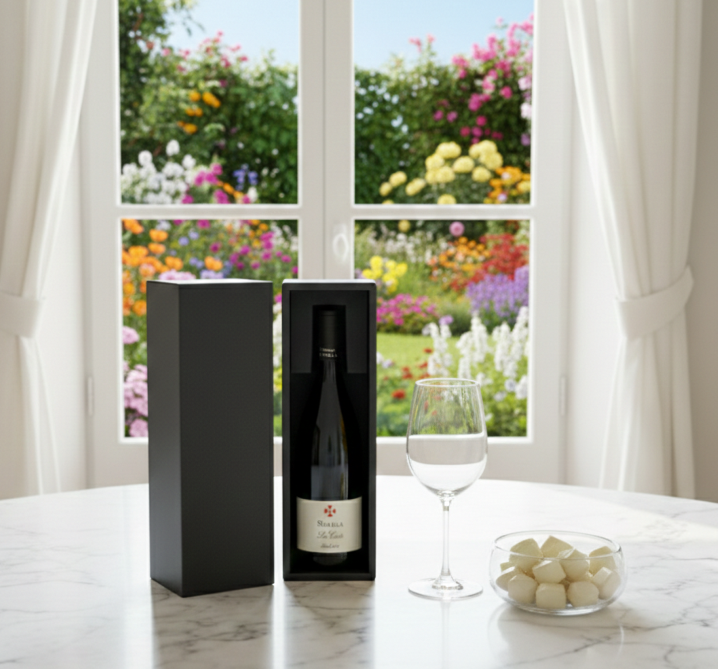 La Coste (vin blanc) en coffret cadeau