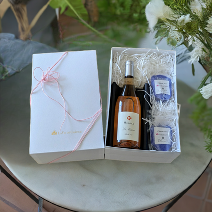 "Snow Style Lune" Gift Set (Enjoying wine in a cocktail style)