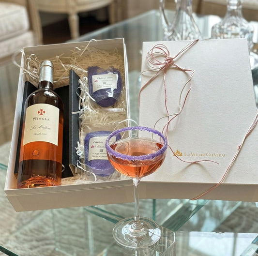 ホワイトデー特別価格｜スノースタイル｜ギフトBOXプレゼント｜ルーション｜オーガニック|ドライ｜ロゼ＆バイオレットカラーのシュガー｜プレゼント｜お礼｜お祝い｜750 ML